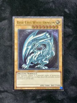 YUGIOH Blue-Eyes White Dragon OP28-EN001 Ultimate Rare NM #64 - Image 1