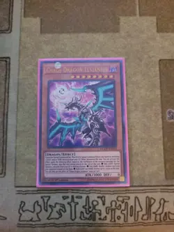 YUGIOH CHAOS DRAGON LEVIANEER DUOV-EN058 ULTRA 1ST ED NM ALT ART - Image 1