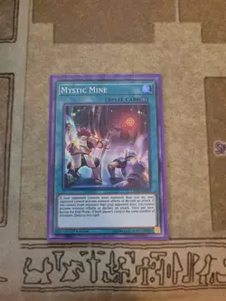 YUGIOH MYSTIC MINE DANE-EN064 SUPER 1ST ED NM - Image 1