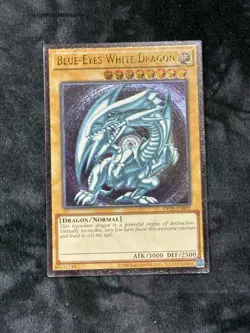 YUGIOH Blue-Eyes White Dragon OP28-EN001 Ultimate Rare NM #62 - Image 1