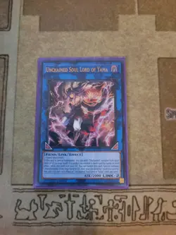 YUGIOH UNCHAINED SOUL LORD OF YAMA DUNE-EN049 ULTRA 1ST ED NM - Image 1