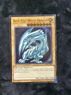 YUGIOH Blue-Eyes White Dragon OP28-EN001 Ultimate Rare NM #60 - Image 1
