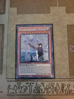 YUGIOH FLOOWANDEREEZE & EMPEN BODE-EN017 SECRET 1ST ED NM - Image 1