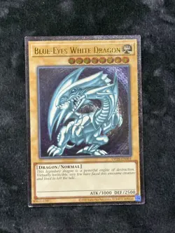 YUGIOH Blue-Eyes White Dragon OP28-EN001 Ultimate Rare NM #58 - Image 1