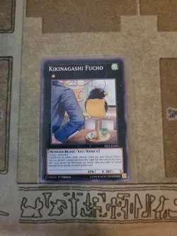 YUGIOH KIKINAGASHI FUCHO RIRA-EN094 COMMON 1ST ED NM - Image 1