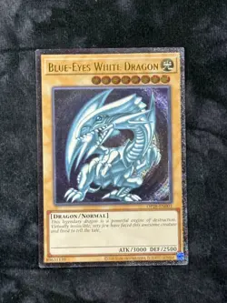 YUGIOH Blue-Eyes White Dragon OP28-EN001 Ultimate Rare NM #54 - Image 1
