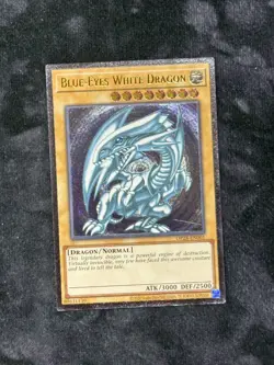 YUGIOH Blue-Eyes White Dragon OP28-EN001 Ultimate Rare NM #53 - Image 1