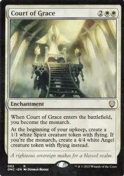 MTG Court of Grace (62/208) Phyrexia All Will Be One Commander NM Magic Card - Image 1