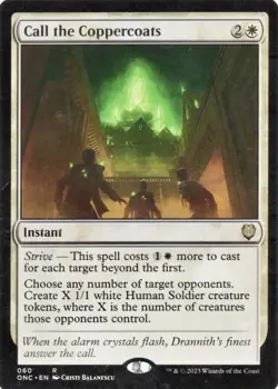 Call the Coppercoats #60 (NM) Phyrexia All Will Be One ONC Magic MTG Card - Image 1
