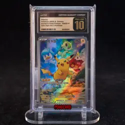 Pikachu Promo-004/SV-P Pokemon Card Chinese CGC P10 State A #1 - Image 1