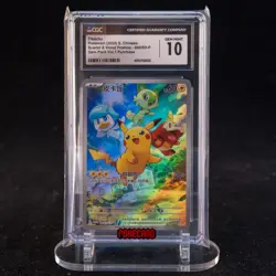 Pikachu Promo-004/SV-P Pokemon Card Chinese CGC 10 State A #1 - Image 1