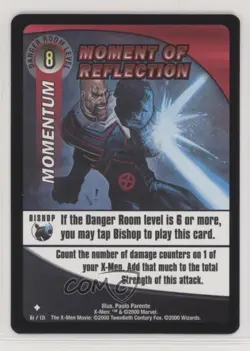 2000 The X-Men Movie Trading Card Game Moment of Reflection #61 - Image 1