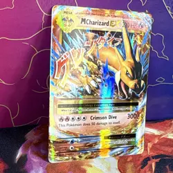 Pokemon Mega M Charizard EX Ultra Rare TCG Card 13/108 Pack Fresh Mint - Image 3