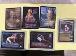 WWE Raw Deal Cards Chris Jericho 18 card lot. - Image 1