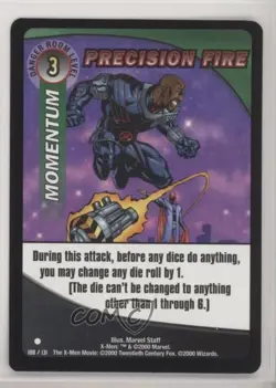 2000 The X-Men Movie Trading Card Game Precision Fire #108 - Image 1