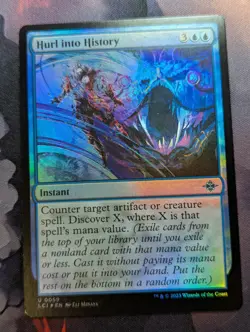 Hurl into History - LCI - 0059 - MTG - TCG Card - FOIL - Image 1
