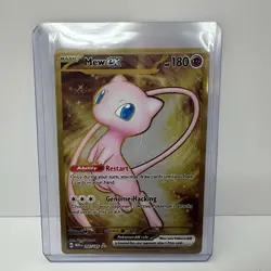 Pokemon TCG Mew EX 151 Gold Metal Promo Card 205/165 NM - Image 3