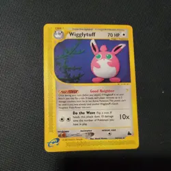 NM Pokemon Card - Wigglytuff Skyridge Rare 34/144 Non Holo - Image 1