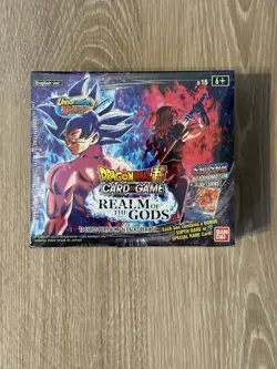 Dragon Ball Super Trading Card Game Realm Of The Gods Booster Box B16 - Image 1