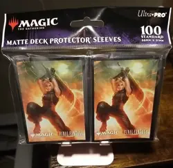 Ultra Pro: MTG x Final Fantasy Sleeves: Cloud, Ex-SOLDIER (100ct) BRAND NEW - Image 1