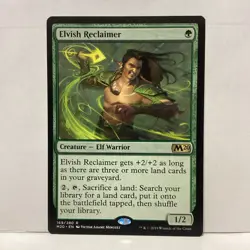 MTG Elvish Reclaimer Magic: The Gathering Core Set 2020 Rare #169 - Image 1