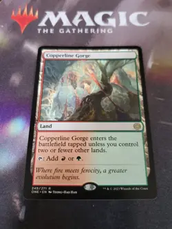MTG. Copperline Gorge. Phyrexia: All Will Be One. Pack Fresh - Image 1