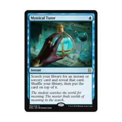 WOTC MTG Eternal Masters Mystical Tutor (R) (Foil) NM - Image 1