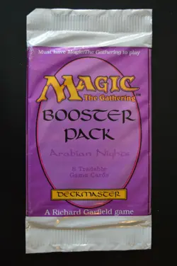 Magic The Gathering MTG ARABIAN NIGHTS BOOSTER PACK Factory Sealed - Image 1