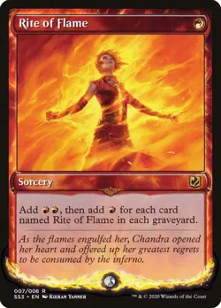 MTG Rite of Flame [Signature Spellbook: Chandra] Near Mint - Image 1