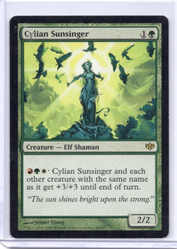 Cylian Sunsinger 80/145 Magic the Gathering MTG Conflux LP - Image 1