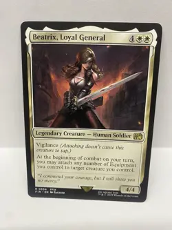 Beatrix, Loyal General #554 (NM) Final Fantasy FIN Magic MTG - Image 1