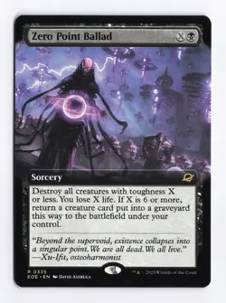 Zero Point Ballad (Extended Art) 0335 (R) MTG Edge of Eternities (EOE) - Image 1