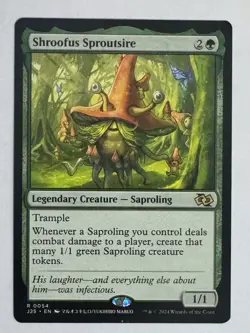 Shroofus Sproutsire (Anime) 54 Foundations Jumpstart MTG Magic J25 Rare - Image 1