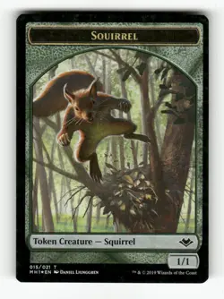 Squirrel Token 15 NM Foil T MTG Magic Modern Horizons - Image 1