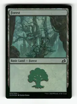 Forest () 273 NM Foil L MTG Magic Ikoria: Lair of Behemoths - Image 1