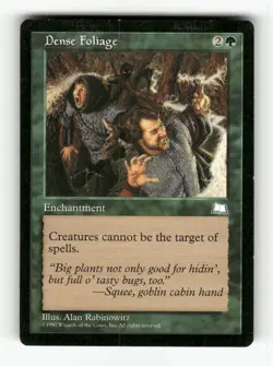 Dense Foliage NM Normal R MTG Magic Weatherlight - Image 1