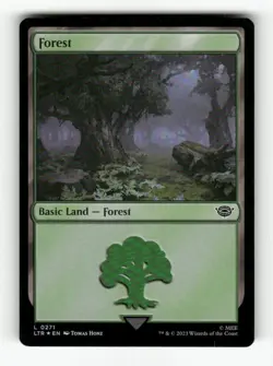 Forest (0271) 271 NM Foil L MTG Magic Universes Beyond: The Lord of the Rings: T - Image 1