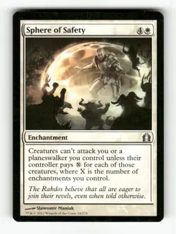 Sphere of Safety 24 NM Normal U MTG Magic Return to Ravnica - Image 1
