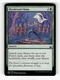 Skyshroud Claim 213 NM Normal C MTG Magic Battlebond - Image 1