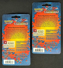 POKEMON XY PHANTOM FORCES BLISTER BOOSTER PACK NEW Greninja & Talonflame FOIL - Image 2