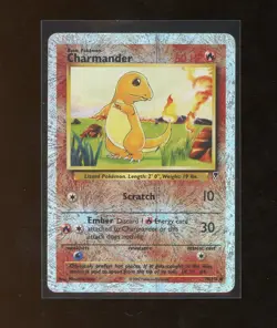 2002 Pokemon Legendary Collection Charmander 70/110 WOTC Reverse Holo Foil - Image 1