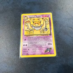 Vintage Pokemon Sabrina's Hypno 56/132 Gym Challenge LP - Image 3