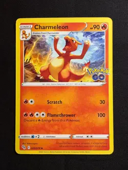 Charmeleon 009/078 Uncommon LP-NM - Pokemon TCG Sword & Shield Pokemon Go PGO - Image 1