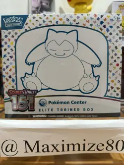 POKEMON SCARLET & VIOLET 151 POKEMON CENTER ELITE TRAINER BOX W/ MAGNETIC CASE - Image 2