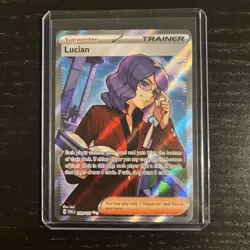 Lucian 208/167 Full Art Ultra Rare Trainer Pokemon TCG Twilight Masquerade NM - Image 1