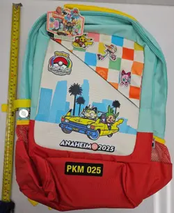 2025 Anaheim Pokemon Center World Championship EXCLUSIVE Backpack 20 inch - Image 2