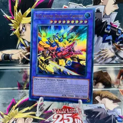 Yugioh XYZ-Hyper Dragon Cannon MZTM-EN021 Ultra Rare 1st Ed Near Mint - Image 1