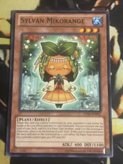 Yugioh: Sylvan Mikorange - LVAL-EN081 - Rare - Unlimited - NM - Image 1