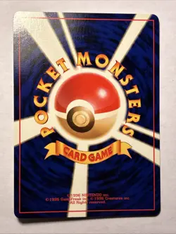Rainbow Energy Japanese Pokemon TCG Team Rocket Holo Rare Card Vintage WOTC NM - Image 2