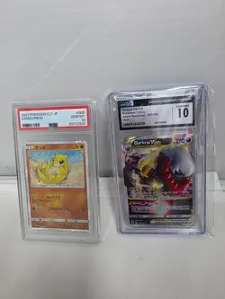 2x Graded PSA CGC 10 GEM MINT Pokemon Card Lot Darkrai VSTAR SANDSHREW CLF JP - Image 1